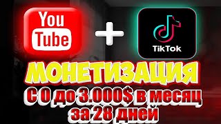 Монетизация YouTube + TikTok: Новые стратегии (2024)