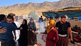 Rural family.🫂 Mahdi was released from prison to make Peren's family happy