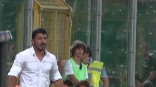 Palermo - Hellas Verona - Gattuso in panchina