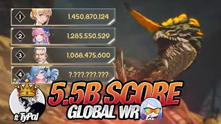 GLOBAL WORLD RECORD 13 RAGE 5.55B Ft @TyPaL Kaizen | Solo Leveling Arise