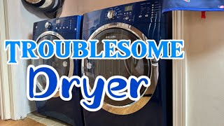 Getting Our Dryer Repaired - Day 1 | We finally had a tech come over, to do nothing