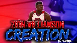 NBA 2K17 - Zion Williamson Creation Tutorial (UPDATE)