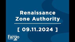 Renaissance Zone Authority - 09.11.2024