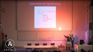 Opening of YAMLCamp 2023 and Sponsors