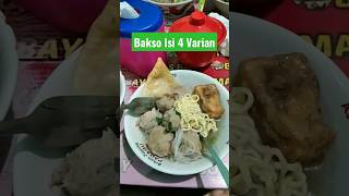 Bakso isi 4 varian, hasilnya Wow.. #shorts #foodlover