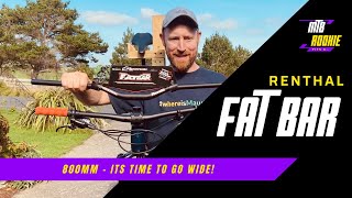 Renthal Fatbar - 800mm Aluminium, 40mm Rise