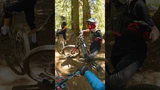 “I’ve crashed every lap” 💥 Chasing my son on FATCROBAT at Whistler Bike Park #mtb #whistler #fyp