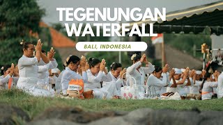 Visiting TEGENUNGAN WATERFALLS in Bali, Indonesia 🇮🇩