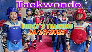 #taekwondo training 18/10/2023 #taweesilp_taekwondo_thailand