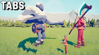 Новый Гигант против Старого! Totally Accurate Battle Simulator mods