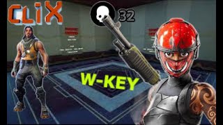 Fortnite Clix Box Fights, But I W-Key With A Random Duo