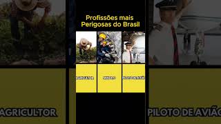 Profissões mais perigosas do Brasil #profissões #curiosidades #shorts