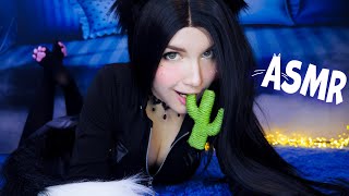 АСМР 🐾 Неко-тян помурлычет, Мяу, Ня 🐈 ASMR Neko [ Nya, Mrr, Purring, Meow ]