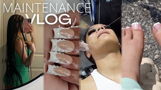 PREPARING FOR SUMMER | 36in knotless braids, lash appt, nails, threading, & MORE! (ft. fancivivi)