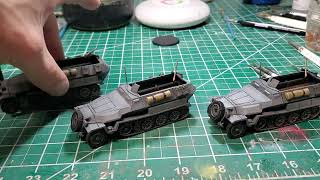 Some SDKFZ 251/1 Ausf C Half Tracks for Barbarossa