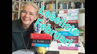 Meine Leseliste für den Februar! Was ist geplant? SuB-Abbau!!!