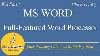 Full Featured Word Processor MS Word