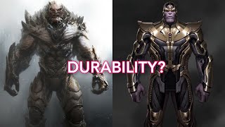 Doomsday VS Thanos (No Stones) || Uncommon Legends || #legends