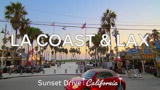 Los Angeles Sunset Drive: Manhattan Beach, Venice, Santa Monica to Topanga California