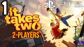 It Takes Two - 2 Players Play Station 5 (PS5) Español Full Game Longplay [1/3]