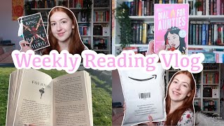 Weekly Reading Vlog 🦋Huge Book Hauls, Disappointing Reads and Exciting Announcements