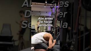 Probaron hacer Abs antes de hacer Sentadillas o Peso Muerto??