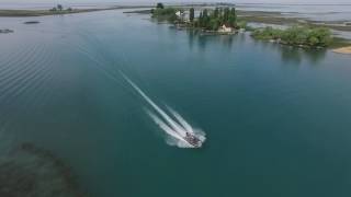 Lake St Clair Michigan 2016 Summer Flight Video 1