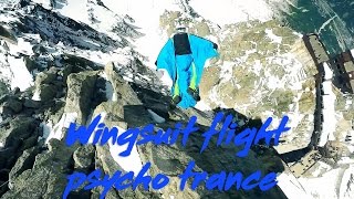 WIngsuit flight - Psycho Trance