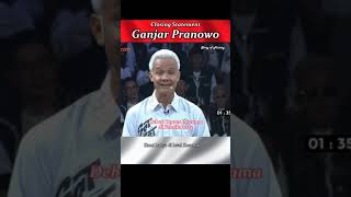 Closing Statement Ganjar Pranowo | Debat Pertama Capres Pemilu 2024 | Story of History |