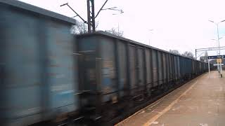 ST44-1232 PKP CARGO przejeżdża przez Szczecin Dąbie [19.01.2019]