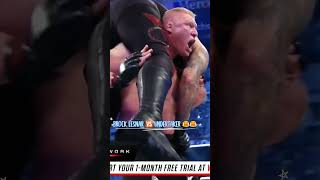 😭😭😭😭Undertaker 🆚 BROCK LESLAR 🔥👆👑👑😈😈😈😈😈😈😈#shorts #1million