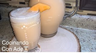 Agua de Melón 🍈 súper rica y cremosa!