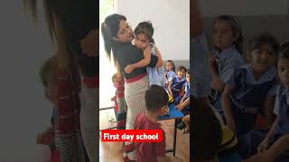 first day school #brightstaracademy #schoolkids #trendingshorts