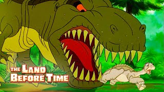 The Biggest Sharptooth Fight! | Film Clip | The Land Before Time