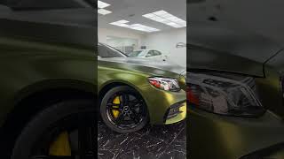 Transforms the look of your Car l Car wrapping l Eliteshine #dubai #mercedes #carwrapping #carwrap