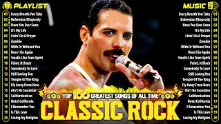 Best Classic Rock songs Of 70s 80s 90s🔥Queen,  Pink Floyd, Nirvana, ACDC, U2, Bon Jovi, Guns N Roses