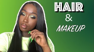 GRWM: HAIR & MAKEUP 💁🏾- ft NADULA HAIR