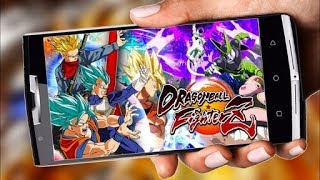 INCRÍVEL!!!!DRAGON BALL FIGHERZ MOBILE!!!(MOD TAP BATTLE)