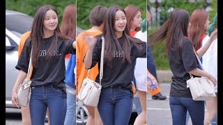 180706 모모랜드 연우 - 뮤직뱅크 출근길 (KBS신관공개홀) 직캠 fancam by zam