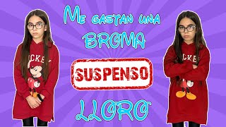 VLOGMAS#19  ME gastan una BROMA con las NOTAS, ME HACEN LLORAR SUSPENDO algunas asignaturas,