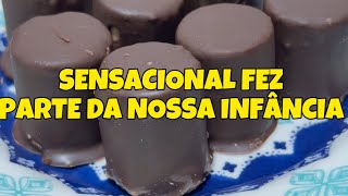 Esse doce fez parte da nossa infância #paçoca #doces #chocolate #infancia #crianças