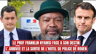 🛑LE DR NYAMSI WA AFRIKA FACE A SON DESTIN‼️👉🏿L’ARRIVÉE ET LA SORTIE DE L’HÔTEL DE POLICE DE ROUEN🇫🇷