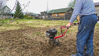 ДЕЛАЕМ ЛУЖАЙКУ МЕЧТЫ.  ЧАСТЬ 2. КУЛЬТИВАЦИЯ И ВЫРАВНИВАНИЕ УЧАСТКА. ПОСЕИЛИ НАШ ПЕРВЫЙ ГАЗОН.