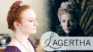 Vikings Hairstyling How To - Lagertha's Queen Crown Braid