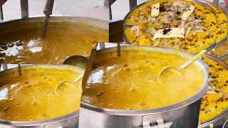 भैया जी के स्वादिष्ट कढ़ी चावल खाओ 😳😱 Indian Street Food | Abhishek kashyap