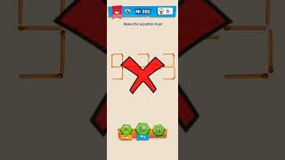 Level 202 -  Make the equation true | IQ Boost | #walkthrough #viral #iqboost #trending