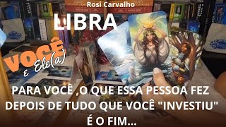 LIBRA 💞 NÃO TEM "PERDÃO " PARA O QUE ELE(A) FEZ ! MATOU O AMOR QUE VOCÊ SENTIA ...