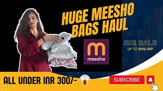 MEESHO Latest Handbags Haul😍|| UNDER INR 300/-😱 ||Honest Review✅