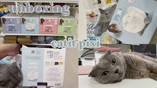 Unboxing Catit PIXI Drinking Fountain