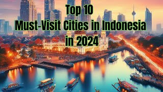 Top 10 Must-Visit Cities in Indonesia in 2024 #travelindonesia